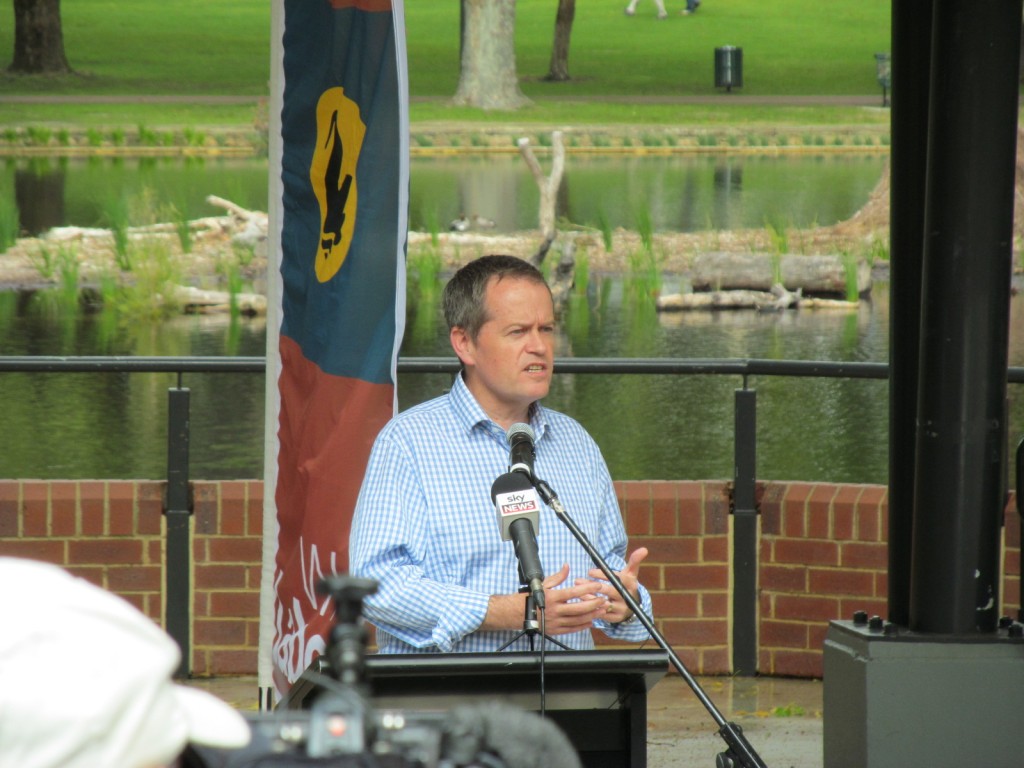 Opposition Leader Bill Shorten Image by User:Orderinchaos (Own work) [CC BY-SA 3.0 (http://creativecommons.org/licenses/by-sa/3.0)], via Wikimedia Commons