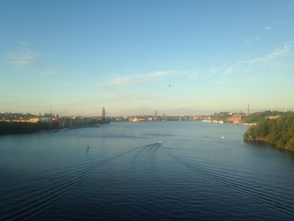 Stockholm is beautiful in Summer. 